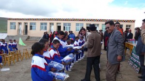 17 sponsored students receiving one extra winter and summer uniforms