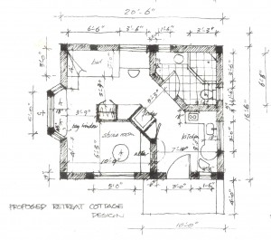 Retreat Cottage Floor Plan